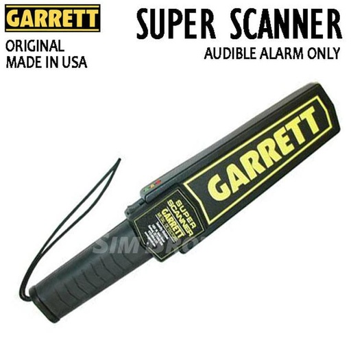 [EZO.1090090] Garret Superscanner Metal Detector Asli Original USA