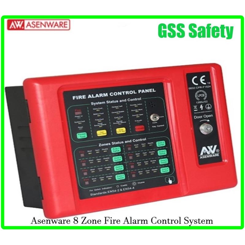 Fire Alarm Control System Asenware AW-CFP2166-8 | 8 Zone Terbaik