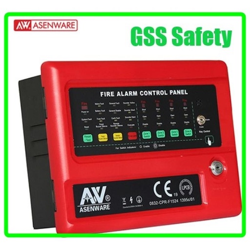 [EZO.1110085] Panel Fire Alarm Conventional 4 Zone CFP2166-4C Asenware