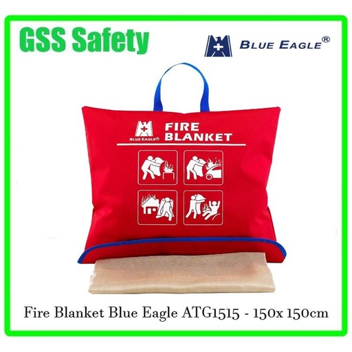 [EZO.1110654] Fire Blanket 150cm x 150cm