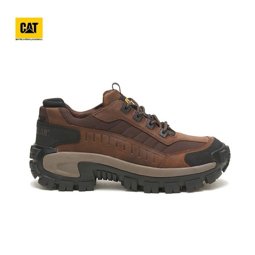 [EZO.1120004] Sepatu Safety Caterpillar Invader Steel Toe Dark Brown Original Sepatu Caterpilar pria
