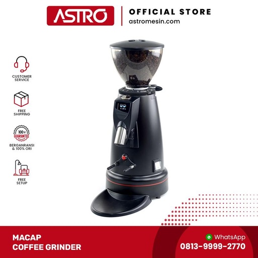 [EZO.1160091] MACAP M6D Doser Coffee Grinder - Grinder Kopi On Demand Otomatis