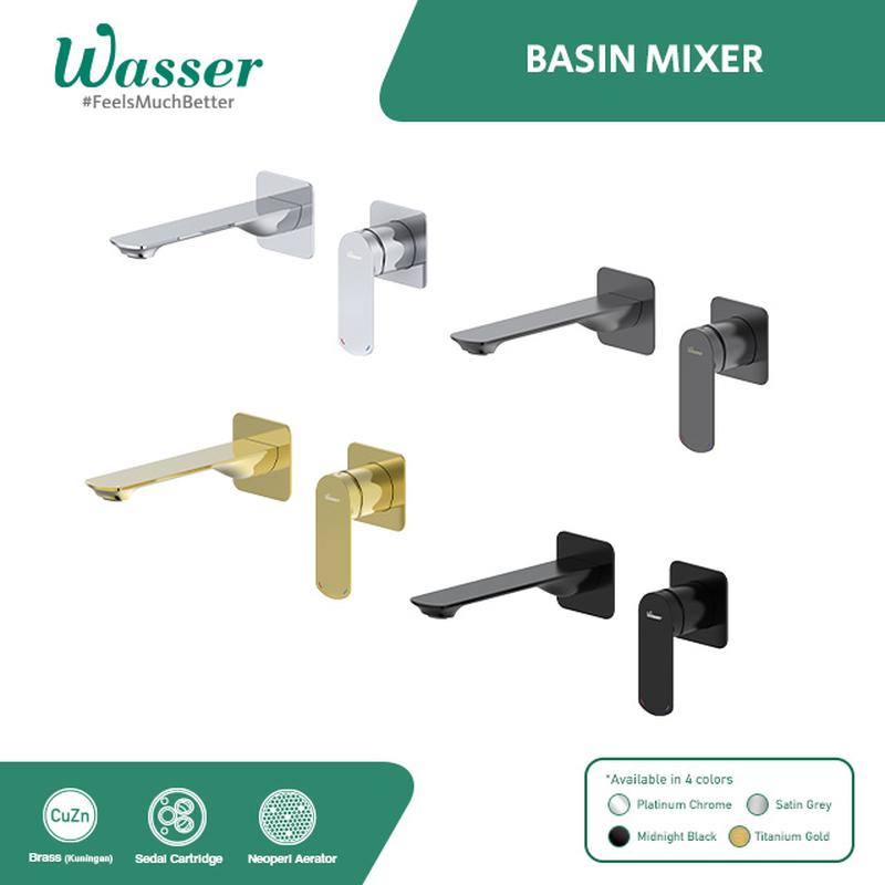 Jual Wasser Basin Mixer MBA-V2750-W Official Resmi