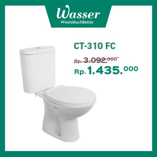 [EZM.6200048] Promo Wasser Closet Basin Seat Cover dan Jet Shower