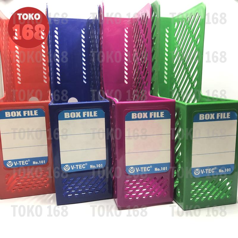 Jual V-TEC Box File Jaring Plastik/Plastic Magazine Box 101 (PCS ...