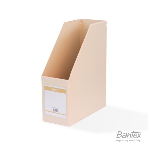 [EZO.8000559] Bantex Box File Magazine File Extra Jumbo Folio Peach 4021 45