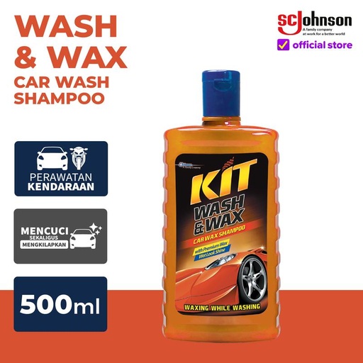 [EZR.4500097] KIT Wash & Wax Car Wash Shampoo 500 ML