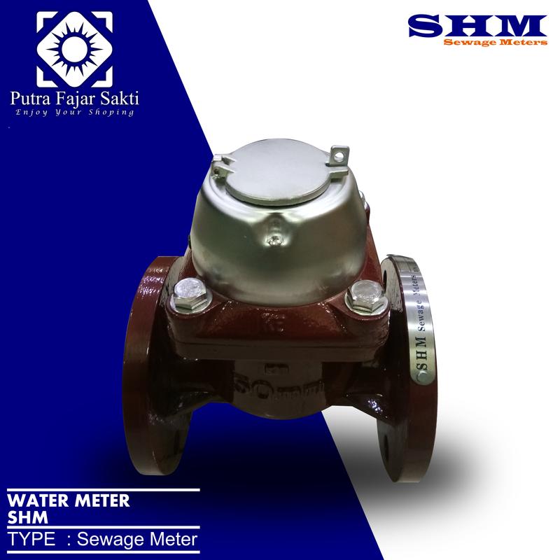 Jual Water meter air limbah merk SHM size 2.5 in Official Resmi