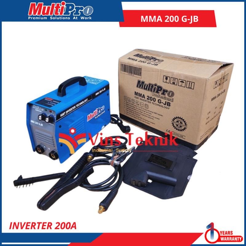 Jual Multipro MMA200GJB Mesin Jas 200ampere MMA 200 GJB Multipro IGBT ...