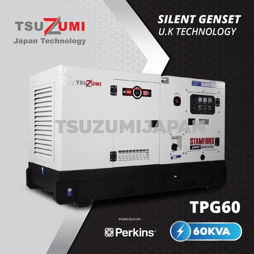[EZM.1392445] Genset 60 KVA Perkins Made UK