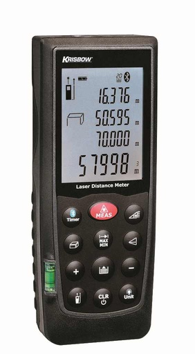 [10106734] Meteran Laser Distance Meter Krisbow Pro 100 Meter