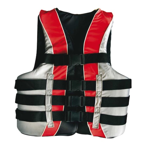 [KW1000381] Rompi pengaman (VEST Safety) L-XL Red/Grey Krisbow KW1000381