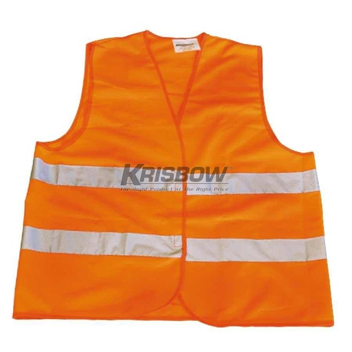 [KW1000389] Rompi Safety Vest All Size Krisbow Orange KW1000389