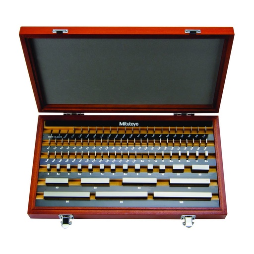 [10036408] GAUGE BLOCK STEEL SET (122) 0 516-597-60 MITUTOYO 10036408