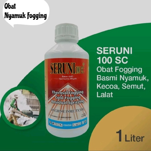 Seruni 100 EC Obat Spray & Fogging Nyamuk Cairan Pembasmi Hama 1 L