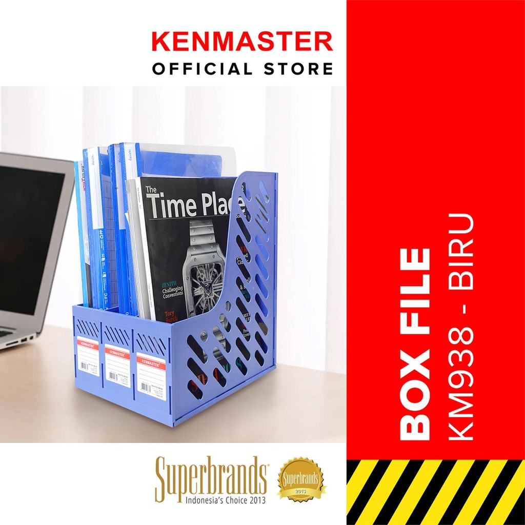 Kenmaster Rak Box File KM-938 3 Sekat | Tempat Dokumen