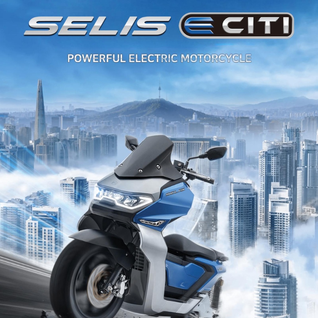 SELIS E-Citi Putih (Booking Fee) | Motor Listrik Terbaik
