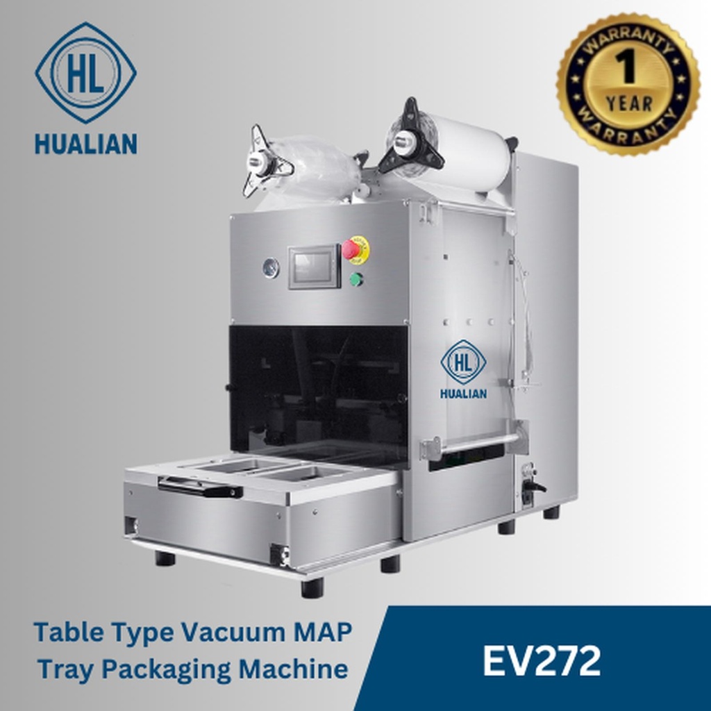 Table Type Vacuum MAP Tray Packaging Machine EV272