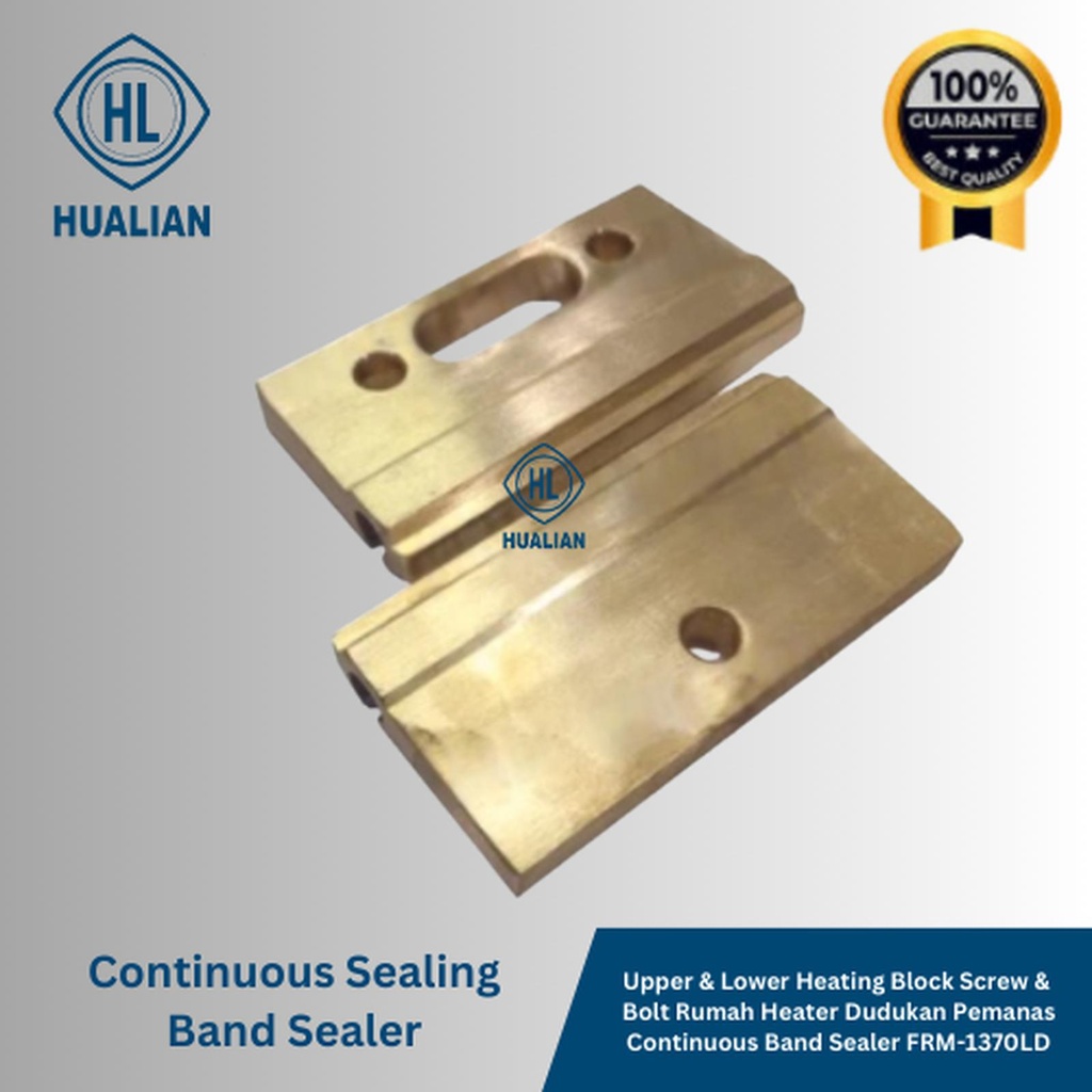 Upper & Lower Heating Block FRM-1370LD | Screw & Bolt