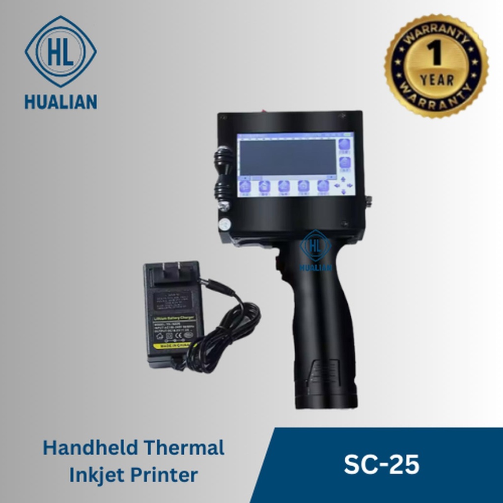 Mesin Coding SC-25 | Handheld Thermal Inkjet Printer Barcode