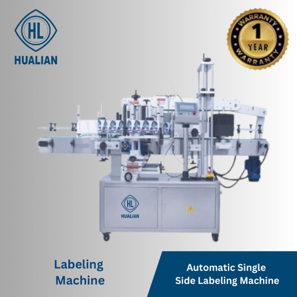 Automatic Single Side Labeling Machine - [Ezmaro] | [Tipe]