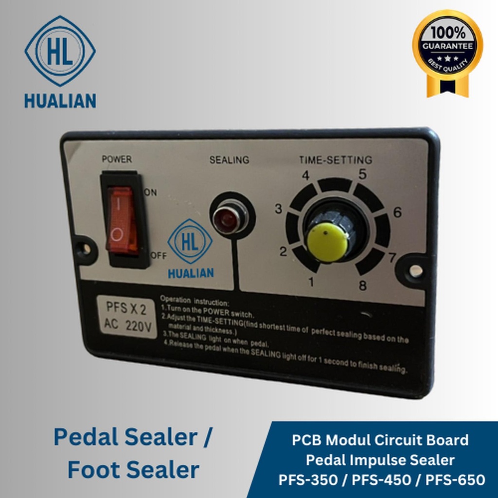 Jual PCB Modul Circuit Board Pedal Impulse Sealer PFS-350 PFS-450 PFS ...