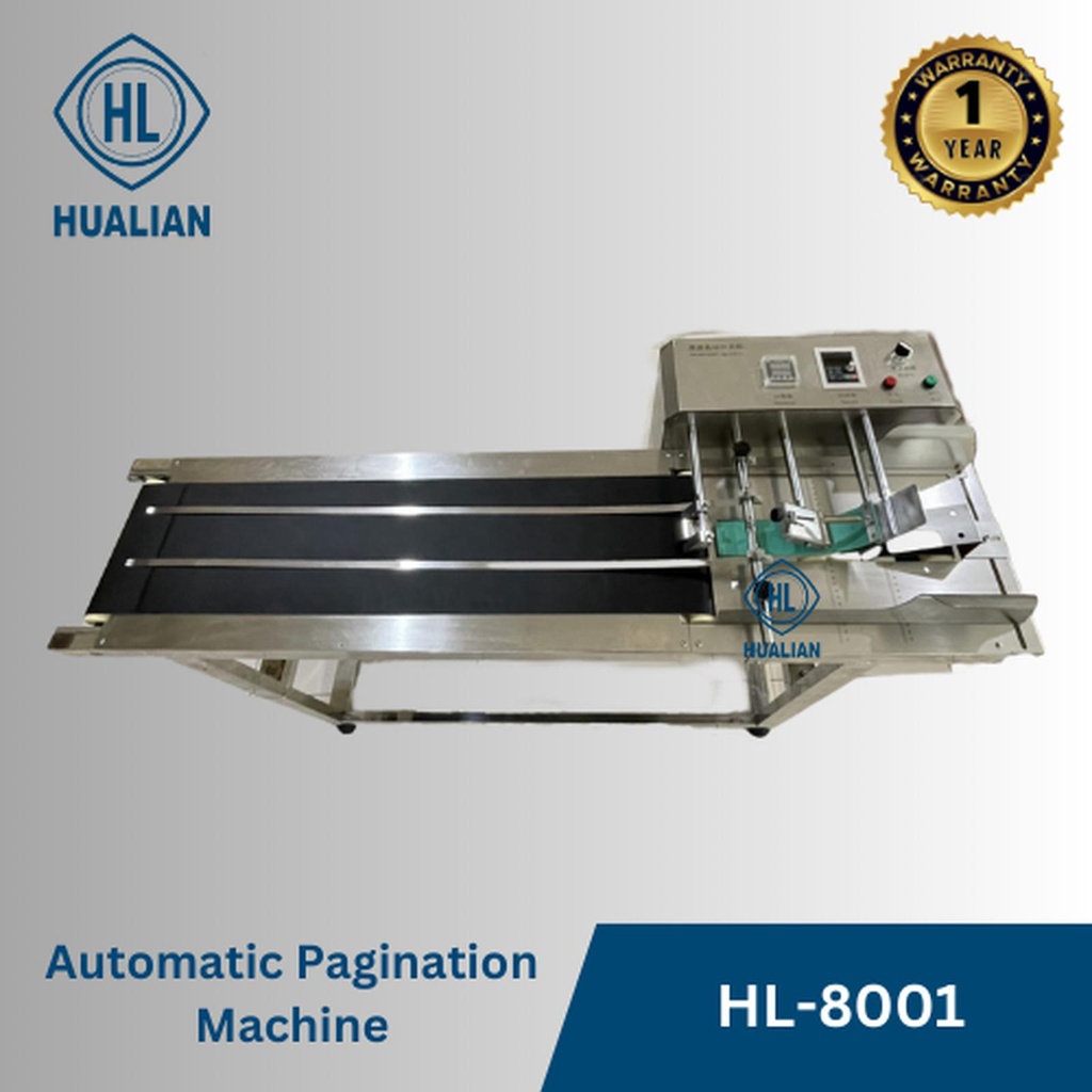 Jual Mesin Conveyor Feeder Otomatis Automatic Pagination Machine HL ...