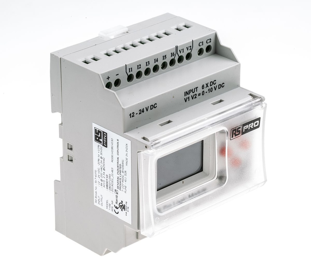 RS PRO Logic Module - 8I/4O Digital Relay | ModBus