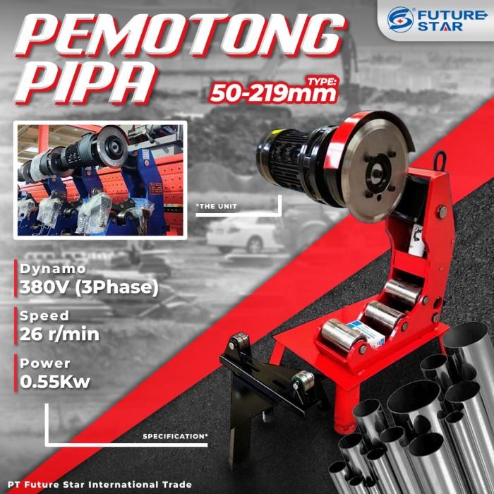 Jual Mesin Pemotong Pipa Besi 8 Inch / Power Pipe Cutter Machine 50 ...