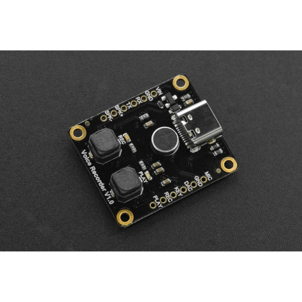 Jual DFRobot Fermion : Voice Recorder Module Memory 16MB ( Breakout ...