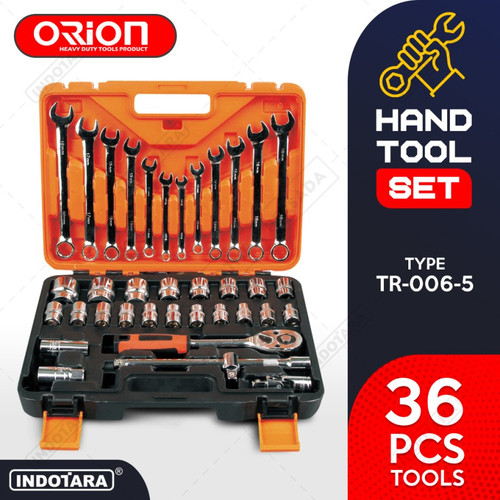 [EZM.1011363] Hand Toolset / Tool Kit Set / Toolkit Toolbox Orion - TR006-7
