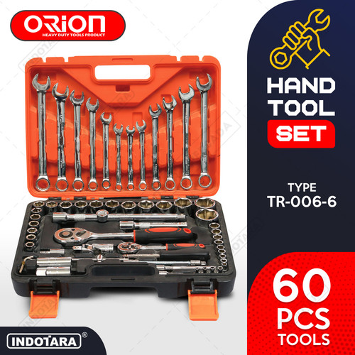 [EZM.1011364] Hand Toolset / Tool Kit Set / Toolkit Toolbox Orion - TR006-6