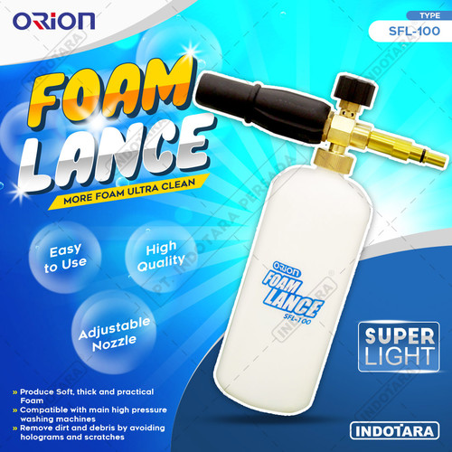 [EZM.1012348] Foam Lance Snow Wash Jet Cleaner Orion - SFL100 for Superjet100