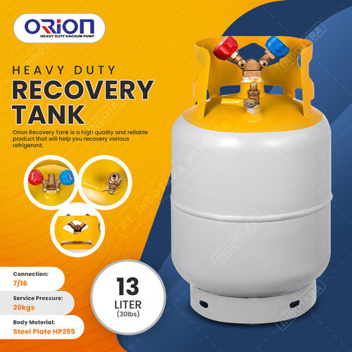 [EZM.1012349] Refrigerant Recovery Tank 30lbs(13L) for Orion Vacuum Pump