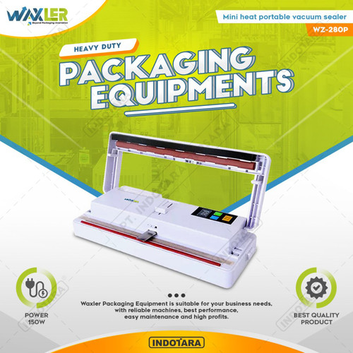 [EZM.1011403] Mesin Mini Heat Portable Vacuum Sealer Waxler - WZ 280P