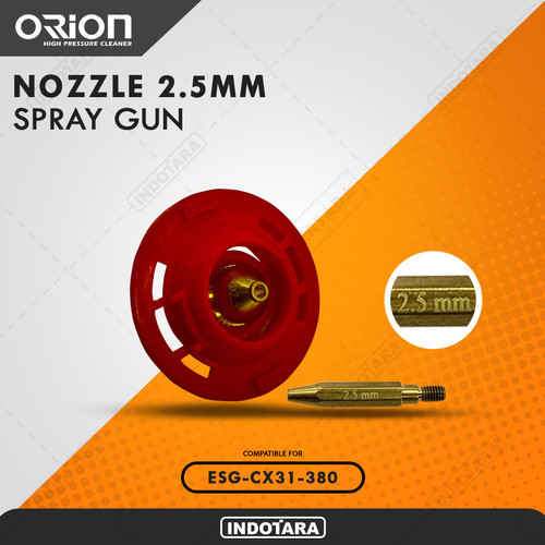 [EZM.1012345] Nozzle 2.5mm - Orion Spray Gun ESG CX31 380