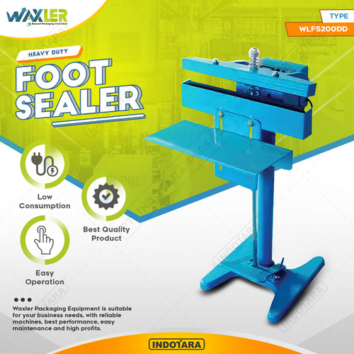 [EZM.1011374] Mesin Press Plastik Injak / Waxler Foot Sealing Machine WLFS200DD