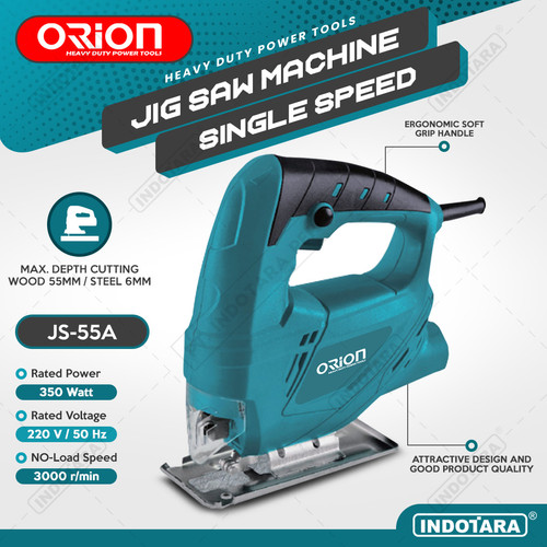 [EZM.1012350] Mesin Gergaji kayu / Jig Saw Machine Orion JS55A(Fixed Speed)