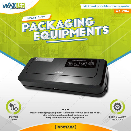 [EZM.1011402] Mesin Mini Heat Portable Vacuum Sealer Waxler - WZ 290A
