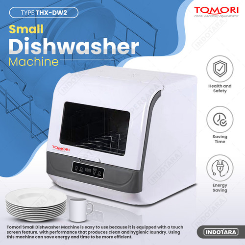 [EZM.1011425] Small Dishwasher / Mesin Cuci Piring Tomori - THX DW2