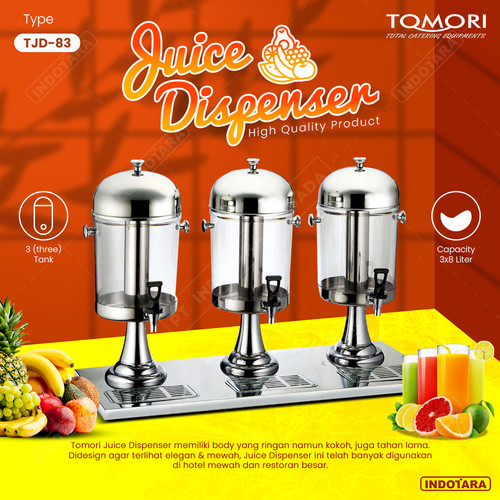 [EZM.1011427] Juice Dispenser / Jus Dispenser 24L Tomori - TJD83