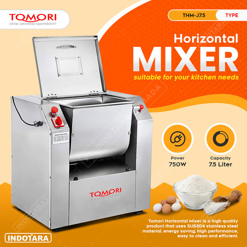 [EZM.1011430] Horizontal Mixer / Mesin Pengaduk Adonan Tomori - THM J7.5