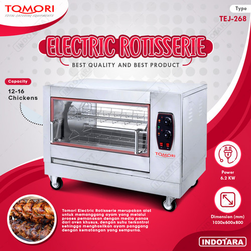 [EZM.1011433] Electric Rotisserie / Mesin Pemanggang Tomori - TEJ268