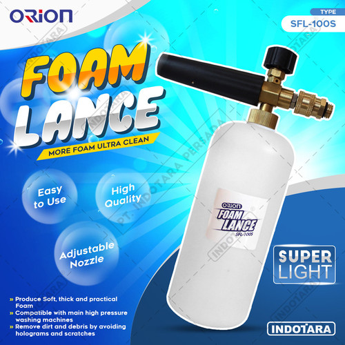 [EZM.1011438] Foam Lance Snow Wash Jet Cleaner Orion - SFL 100S for Superjet100S