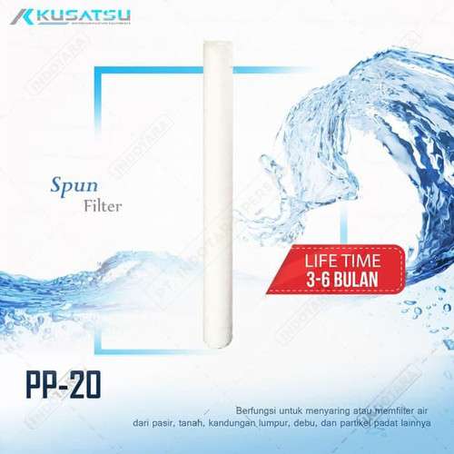 [EZM.1011461] PP Spun Filter ( PP20 - 1 Micron ) - Kusatsu