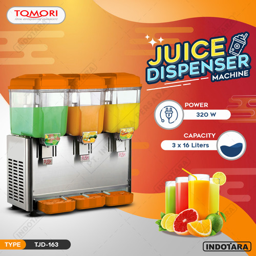 [EZM.1011529] Juice Dispenser/ Jus Dispenser TOMORI TJD 163