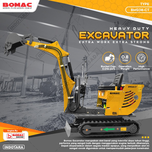 [EZM.1011532] Bomac Excavator 0.8T - BME08 CT