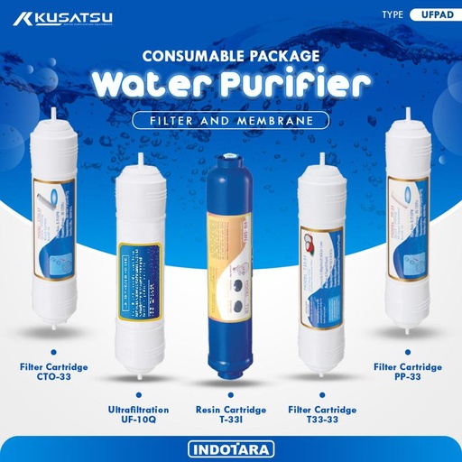 [EZM.1011540] Paket Filter Cartridge Reverse Osmosis Kusatsu - UFPAD