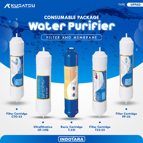[EZM.1011540] Paket Filter Cartridge Reverse Osmosis Kusatsu - UFPAD