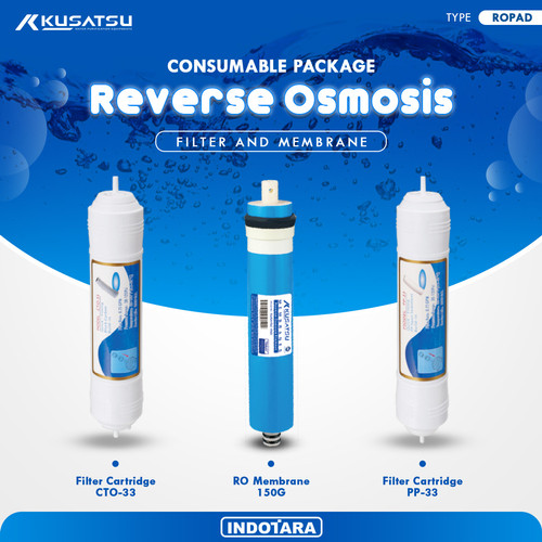[EZM.1011541] Paket Filter Cartridge Reverse Osmosis Kusatsu - ROPAD